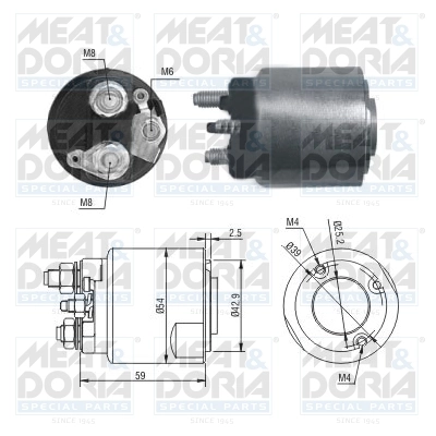 Solenoid Switch, starter